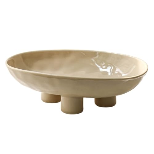 Coupe à fruits trépied céramique pour sublimer votre table de salon moderne