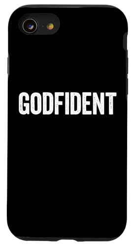 Godfident �N���X�`���� �M�� �_�ւ̐M�� �@������ �X�}�z�P�[�X iPhone SE (2020) / 7 / 8 �p