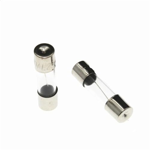 Fusibles de tubo de vidrio de 6x30mm y 15A para protección de circuitos domésticos