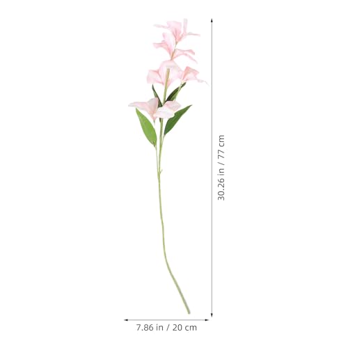 Ramos de flores artificiales PRETYZOOM estilo óleo con 6 piezas de seda para centros de mesa 3