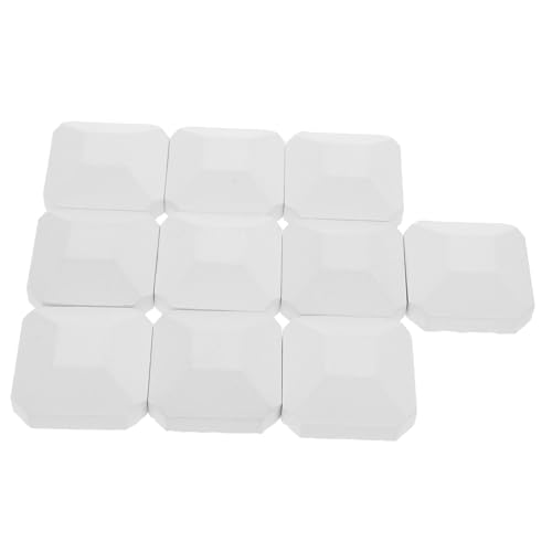 SOLUSTRE 10 piezas Briquetas de Cordierita Resistentes al Calor para Barbacoa de Gas Repuesto Duradero y Compatible para Parrillas Exteriores