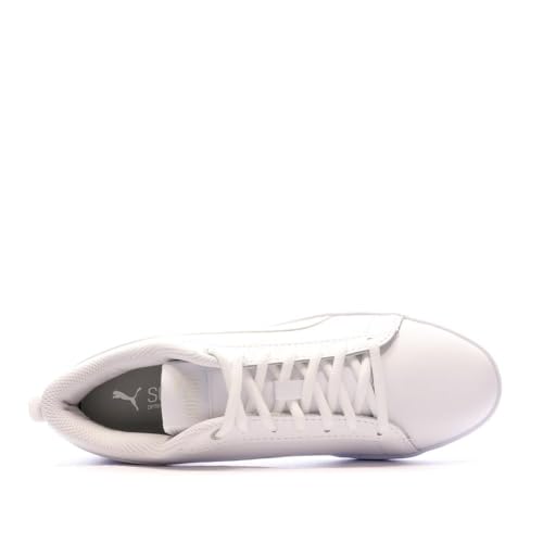 PUMA Women Smash Wns V2 L Baskets, Puma White Puma White, 38 EU