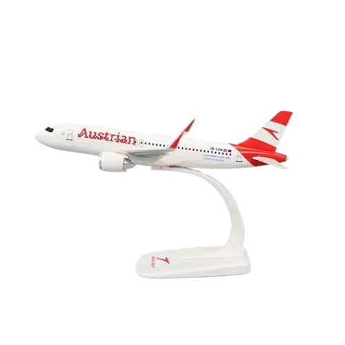 A320 Neo réplica de metal fundido Austrian Airlines escala 1/200 minucioso acabado de colección