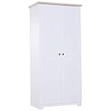 ✅Hohe Qualität: Der Schrank ist aus hochwertigen Spanplatten gefertigt und somit standfest, langlebig und pflegeleicht.