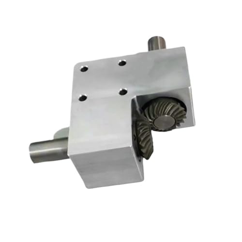 Angle Steering 1:1 Transmission Steering Commutator 90 Degree Reversing Angle Reducer 15mm Diameter Shaft Small Spiral Bevel Gearbox Driving Change