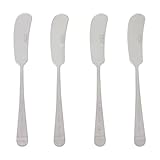 Towle Living Expressions Cheese Spreader s, Set of 4 , STAINLESS STEEL -