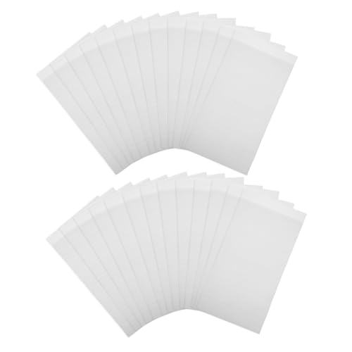 Unomor 100pcs Bubble Bag Pouches for Moving Packing Materials for Moving Dish Packing Kit Moving Pouches for Glasses Shipping Sleeves Shipping Supplies Moving Supplies Pearl Cotton White