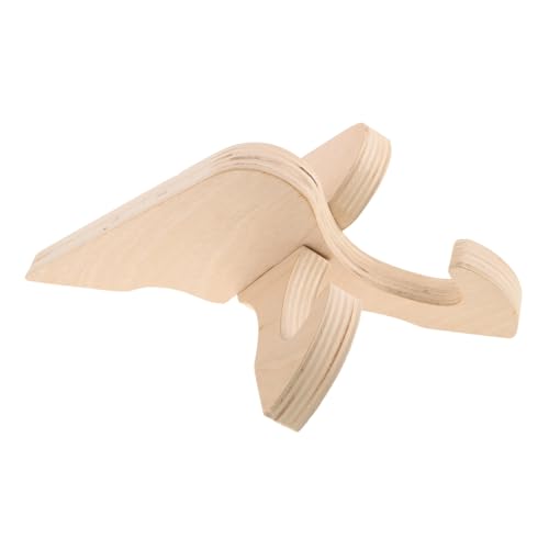 SUPVOX Wood Snowboard Display Rack Durable Solid Wood Freestanding Skateboard Storage Organizer for Home Office Garage Space Efficient Compact Design for Various Board