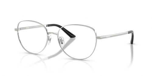 Versace Eyeglasses VE 1312 1001 Silver Demo Lens
