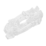 Mikinona Transparente Joystick Basis aus robustem Kunststoff quadratischer Restriktor Ring langlebiges Ersatzteil für Arcade Controller perfektes DIY Zubehör für präzise Gaming Steuerung