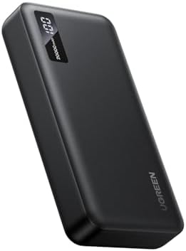UGREEN Zapix【20000mAh／PD20W／USB-A×2＆USB-C×1／3台同時充電】モバイルバッテリー ブラック PB312