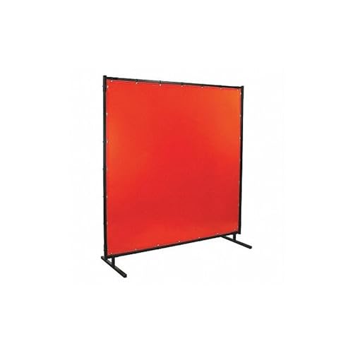 Steiner Industries 548HD-6X8 Welding Screen, 8' Width, 6' Height, Orange
