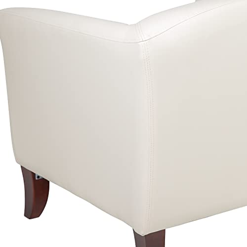 Flash Furniture Hercules Imperial Series Ivory Leathersoft Sofa #TOP7