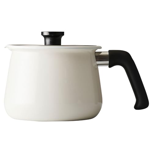 Wahei Freiz MB-2160 7-in-1 Multi-Pot, Ivory, 0.6 gal (2.2 L), Enameled Refrigerator, Storage, Induction and Gas Compatible, Linto