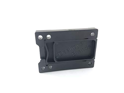 Destroyer Brands R.A.D. Pads - Skateboard Riser Pads- Stash Box- Bottle Opener - Set of 2