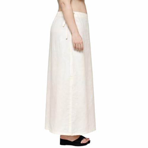 Image of CITIX Pure Cotton Petticoat for Woman Saree | Adujastable Drawstring Waist