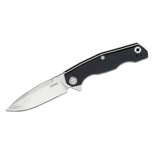 Kershaw Inception Folding Pocket Knife, 3.25 inch Blade with D2 Steel, Manual Opening and G10 Handle, Pocketclip