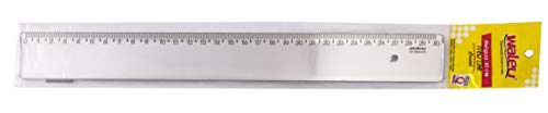 Regua 30cm New Line Prata