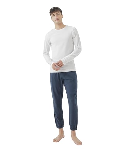 Pact Organic Cotton Men's Long Sleeve Crew Undershirt