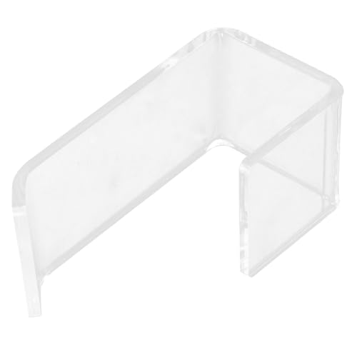 Ipetboom Acryl Kopfhörerständer Wandhalterung U Förmig für Over Ear Headsets Transparent Schreibtisch Organizer Gaming Büro