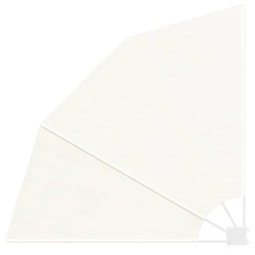 vidaXL Paravent pour Terrasse Pliable Crème 140x140 cm Store Latéral Terrasse