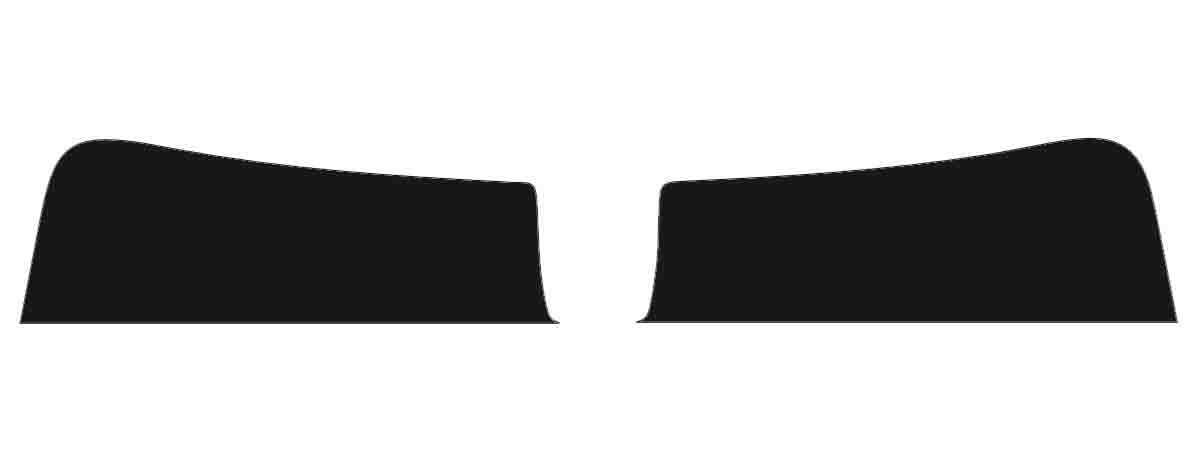 The Tint Effect Precut Window Tint Kit Compatible with GMC Sierra 2500 Regular Cab (2020-2026) 4th Generation (Includes: Front Windshield Visor precut in 5%) Automotive Film