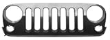 Sherman Parts SHE023-99 Grille Assembly for 2007-2017 Wrangler - Matte Black