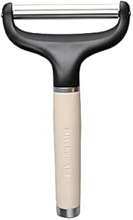 KitchenAid Cheese Slicer, Stainless Steel Blade, Durable and Easy to Clean, Almond Cream