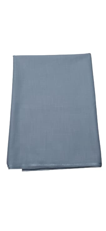 mamraj Men's Unstitched Plain Kurta Pyjama Fabric 5 m Ethnic pathani suit shirt khadi summer wear formal casual.-picture-55
