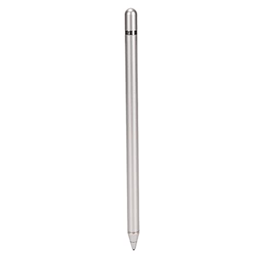 Lápiz capacitivo activo de plata con punta de cobre y carga USB para tableta 2