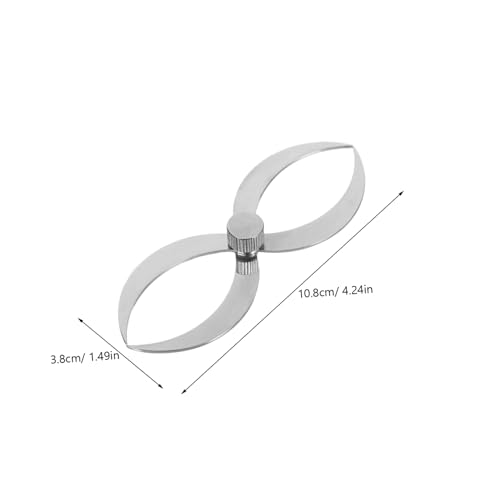 Calibrador de Carpintería Veemoon de acero inoxidable para medir grosor de pared con regla de precisión para cuencos de madera miniatura 2