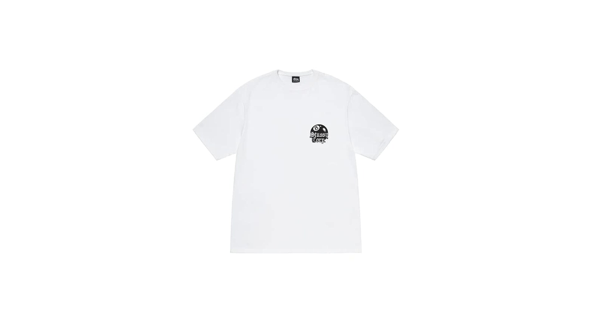 Amazon | [ステューシー] 8 BALL CORP TEE WHITE 1904868 エイト