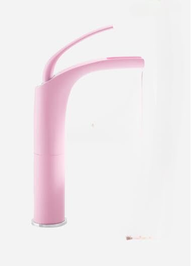 Robinet cascade eau chaude et froide pour vasque à poser moderne