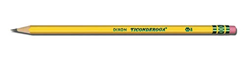 Ticonderoga 13806SP Woodcase Pencils With Erasers, 6 Pre-Sharpened Boxes Of 12 thumb #1