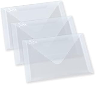 Sizzix Plastic Envelopes 654452, 3 Pack, 17.5cm x 12.7cm