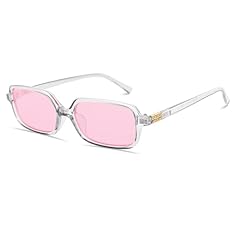 Clear Frame - Pink Lens