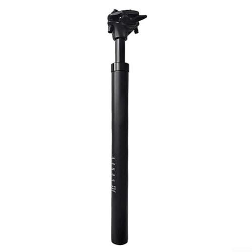 Tija de sillín de suspensión ajustable para bicicletas de 400 mm de longitud, hecha de aleación de aluminio (31,6 x 400)