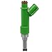 12 Holes 4Pcs Fuel Injector Replace 23250-0V010 SCITOO Automotive Engine Fuel Injector fit for 2010-2012 for Toyota for Camry 2.5L, 09-12 for Toyota for Highlander 2.7L, 09-12 for Toyota for RAV4 2.5L