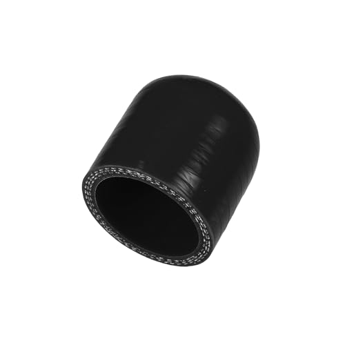 REPAIROCK - REPAIROCK 1 Pcs 30mm Length 32mm/1.26" ID Black Car Silicone Rubber Hose End Cap Silicone Reinforced Blanking Cap for Bypass Tube Universal Auto Replacement Parts