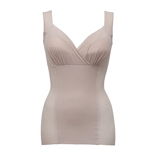 ボディシェイパー 段差がつきにくいカラダに BBスムーザー カップ付きシェイパー 凸凹段差がスムーズに整う レディース ベージュ L