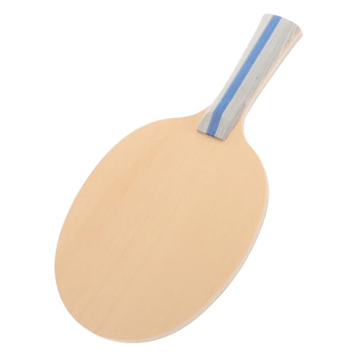 GAROZATION Pong Paddle Table Tennis Racket for Boys and Girls Wooden Paddle Standard Size Comfortable Handle Lightweight
