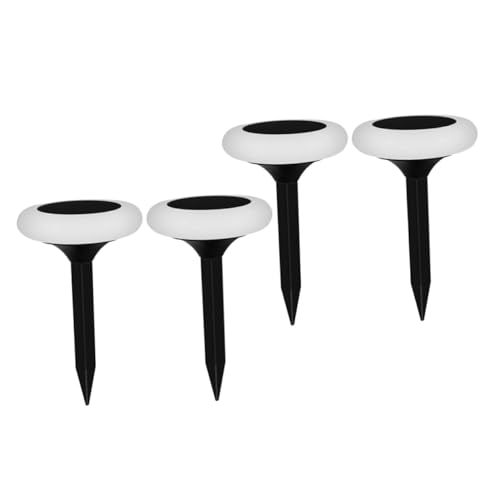 Lampe solaire de jardin à encastrer pour baliser une allée sombre
