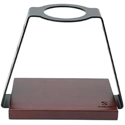 STARESSO Plus Accessory Expansion Stand, Carbon Steel Stand and Solid Wood Base Compatible Plus SP300 Portable Coffee Maker