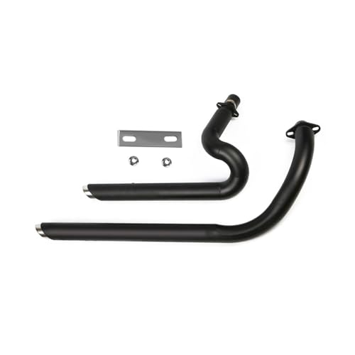Pot d'échappement moto pour Shadow VT400 idéal pour vos longs roadtrips en custom