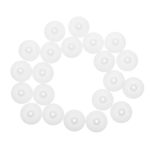 Alipis 20pcs Small Gears Motor Gear Mechanical Gears Plastic White