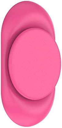 PopSockets: PopGrip Pocketable - Pocket Friendly Phone Stand and Grip with a Swappable Top - Neon Pink