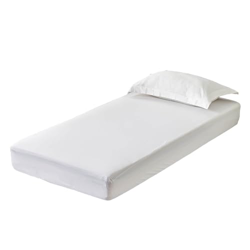 Image of Kingnex Waterproof RV Bunk Mattress Protector for Narrow Twin 30x75 Bed Calssic Fitted Sheet Style Matress Cover