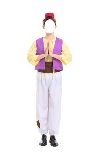 Costume de carnaval pour homme Aladino ALAD003 XL ample et robuste