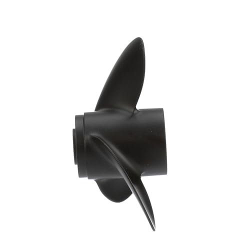 Image of Quicksilver Black Diamond 3-Blade Aluminum Propeller for Mercury and MerCruiser Engines