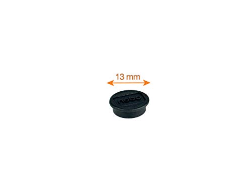Image of Nobo Magnetic Whiteboard Magnets 10 Pack 13mm Coloured Magnets